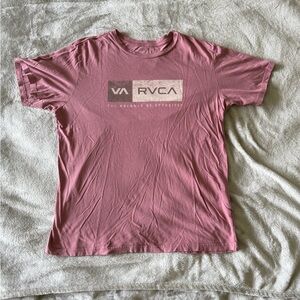 RVCA Men's Size Large Logo Crew Neck T-Shirt